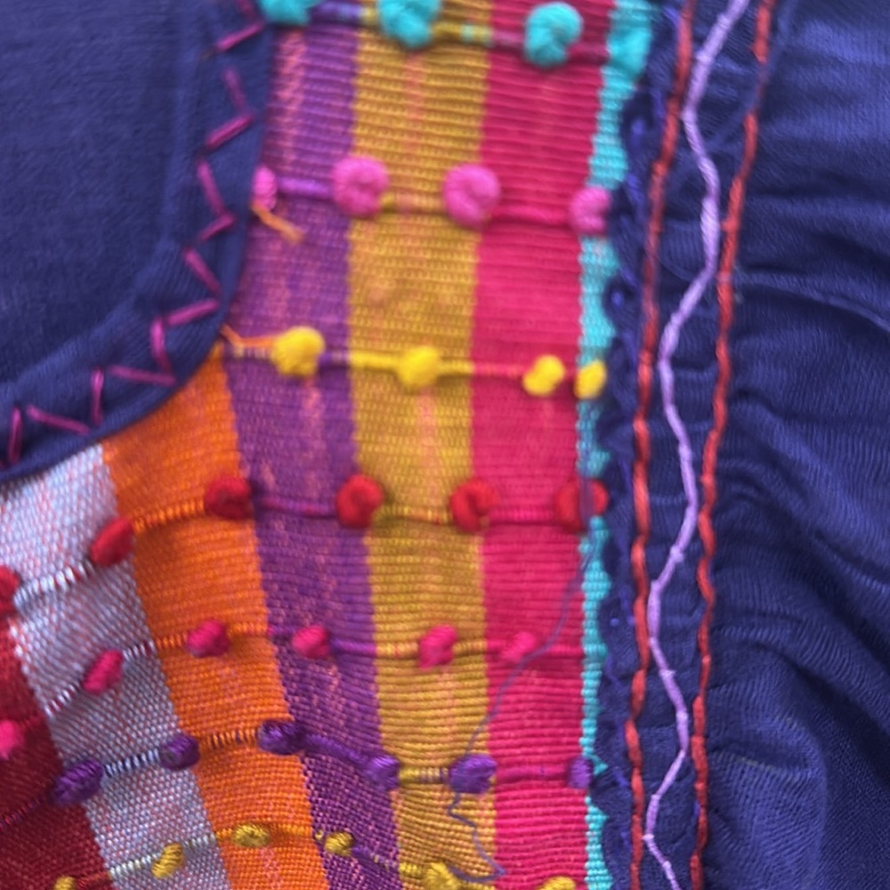 Ruby Ruffled Purple Blouse - Picture 8 of 8